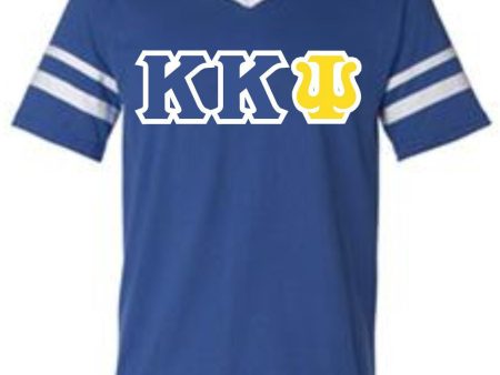 KKPsi Striped Jersey Tee Online