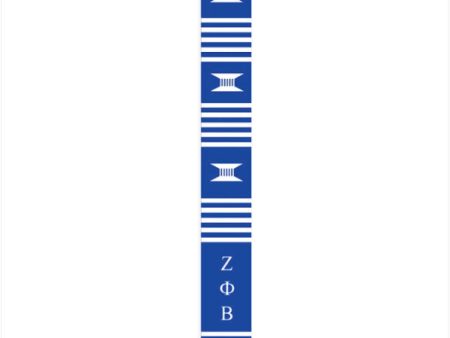 Zeta Royal Letters Kente Cloth Stole For Cheap