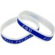 Zeta Two Toned Silicone Wristband Online