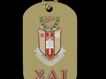 SAI Gold Crest Dog Tag Sale