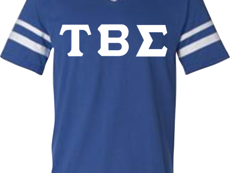 TBS Striped Jersey Tee For Cheap