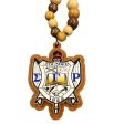 SGRho Wood Bead Tiki Crest For Cheap