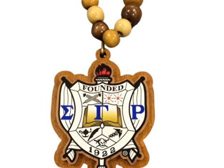 SGRho Wood Bead Tiki Crest For Cheap