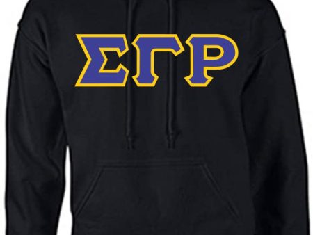 SGRho Basic Applique Hoodie Discount