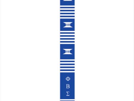 Sigma Royal Letters Kente Cloth Stole on Sale