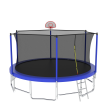 15FT for Kids Children with Safety Enclosure Net Outdoor Backyards Large Recreational Trampoline For Sale