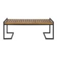 HOPKINS INDUSTRIAL WOOD AND METAL BENCH Fashion