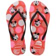 Chinelo Havaianas Slim Disney Minnie  e Mickey Vermelho Crush For Sale