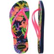 Chinelo Havaianas Slim Floral Neon Fashion