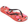 Chinelo Havaianas Slim Disney Minnie  e Mickey Vermelho Crush For Sale