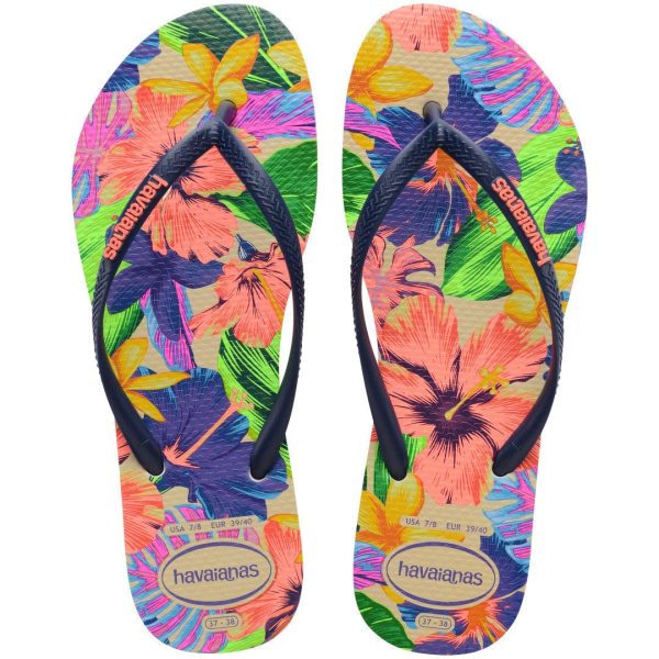 Chinelo Havaianas Slim Floral Neon Online Sale