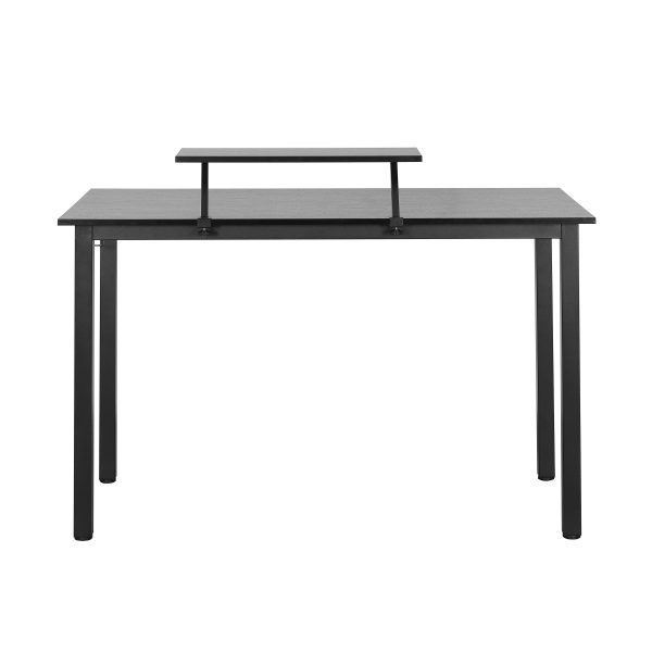 Techni Mobili Industrial Writing Desk, Black Sale