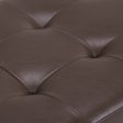 Cosmopolitan - Storage Ottoman - Chocolate Brown Hot on Sale