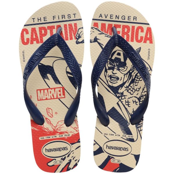 Chinelo Havaianas Top Marvel Logomania For Discount