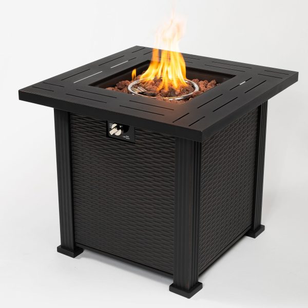 28inch Square Fire Pit Table Online Hot Sale