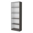 Sutton 4 Shelves Bookcase with Modern Storage Shelves For Sale