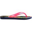 Chinelo Havaianas Slim Floral Neon Fashion