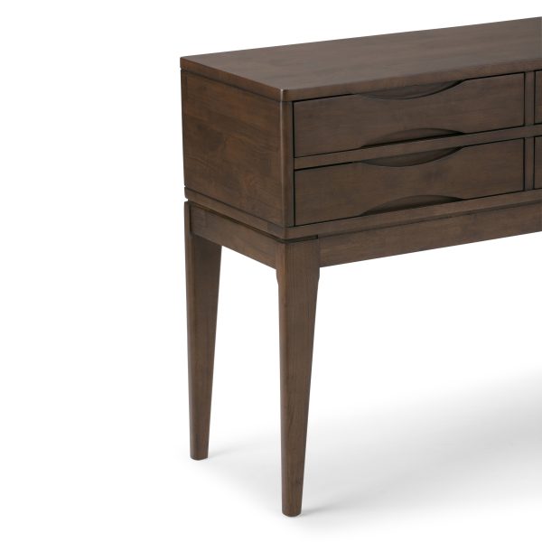 Harper - Hallway Console Table - Walnut Brown Online Sale