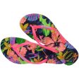 Chinelo Havaianas Slim Floral Neon Fashion