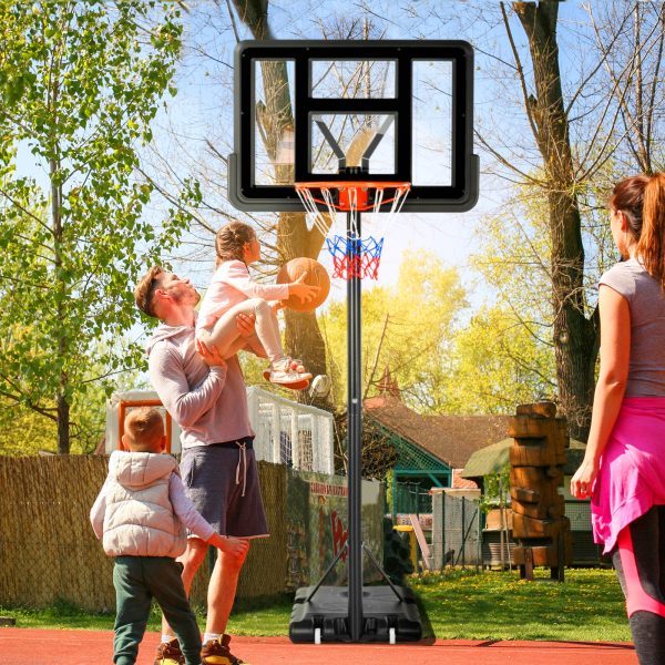 Outdoor portable basketball rack, suitable for children and adults, durable family game set For Cheap