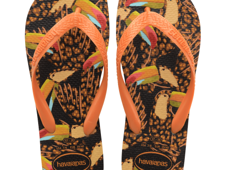 Chinelo Havaianas Farm Tucano Onça Sale