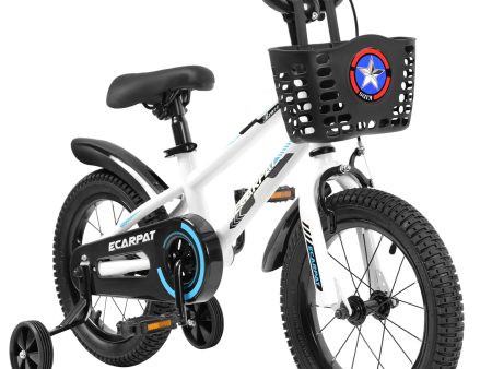 C16111A Kids Bike 16 inch for Boys & Girls with Training Wheels, Freestyle Kids  Bicycle with Bell,Basket and fender. Online