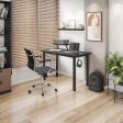 Techni Mobili Industrial Writing Desk, Black Sale