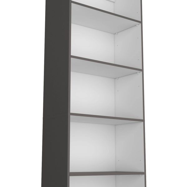 Sutton 4 Shelves Bookcase with Modern Storage Shelves For Sale