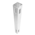 Corner Post for White Vinyl Routed Fence Caps Included   set of 2 Supply