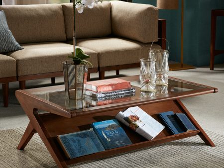 [Only support Drop Shipping Buyer] Rocket Coffee Table  w Tempered Glass For Cheap