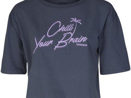 Camiseta Feminina Havaianas Chill Your Brain Sale