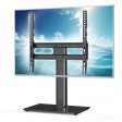 Universal rotating TV stand, 3-height adjustable desktop TV stand mount base for 26-55 inch TVS that can hold up to 99 pounds For Cheap