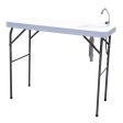 Outdoor Fish and Game Cutting Cleaning Table w Sink and Faucet Online Sale