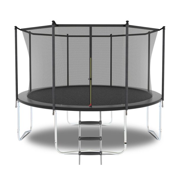 10FT Trampoline with Safety Enclosure Net, Outdoor Trampoline with Heavy Duty Jumping Mat and Spring Cover Padding for Kids and Adults on Sale