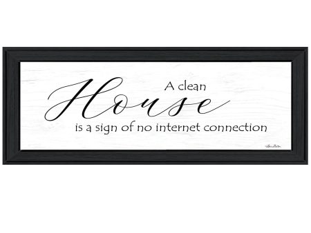 A Clean House  by Lori Deiter, Ready to Hang Framed Print, Black Frame Cheap