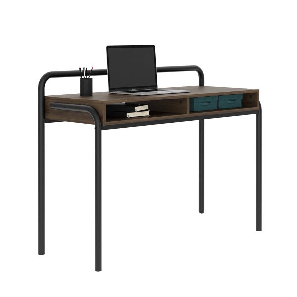 Techni Mobili Modern Classic Writing Desk, Walnut Online Hot Sale