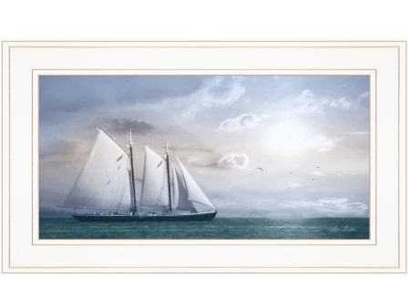 Adventure on the Seas  by Lori Deiter, Ready to Hang Framed Print, White Frame Online Sale