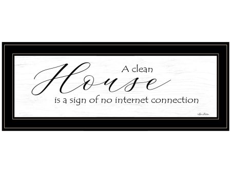 A Clean House  by Lori Deiter, Ready to Hang Framed Print, Black Frame Online now