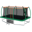 10X16FT Outdoor Square Trampolines for Kids Adults Long Rectangular Tumbling Trampoline Discount