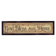 God Bless Our Home  by Gail Eads, Ready to Hang Framed Print, Black Frame Cheap