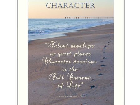 Character  By Trendy Decor4U, Printed Wall Art, Ready To Hang Framed Poster, White Frame Discount