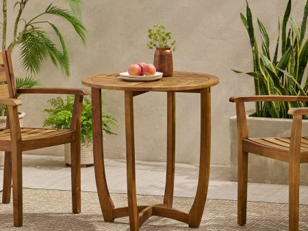 HERMOSA 27.5   CIRCULAR WOOD TABLE For Sale