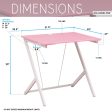 Techni Mobili Kids Gaming Desk, Pink For Sale