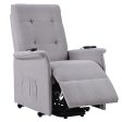 Orisfur. Power Lift Chair for Elderly with Adjustable Massage Function Recliner Chair for Living Room Online Sale