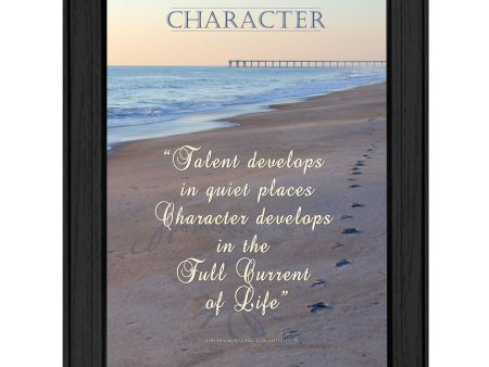 Character  By Trendy Decor4U, Printed Wall Art, Ready To Hang Framed Poster, Black Frame Hot on Sale