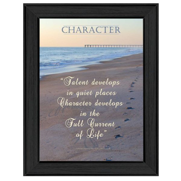 Character  By Trendy Decor4U, Printed Wall Art, Ready To Hang Framed Poster, Black Frame Hot on Sale