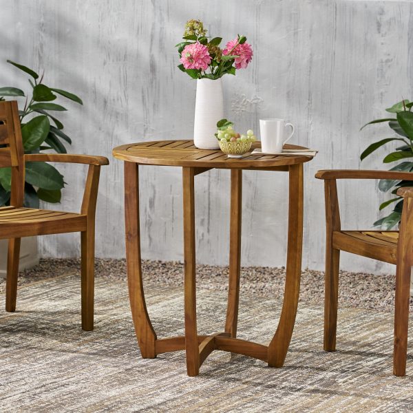 HERMOSA 27.5   CIRCULAR WOOD TABLE For Sale