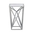 Angular Mirror Accent Table Online Hot Sale