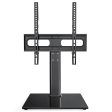 Universal rotating TV stand, 3-height adjustable desktop TV stand mount base for 26-55 inch TVS that can hold up to 99 pounds For Cheap