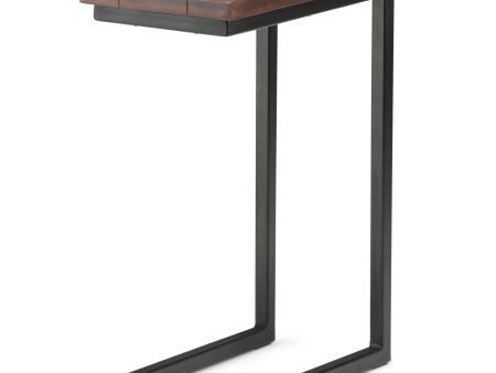 Skyler - C Side Table - Dark Cognac Brown Fashion